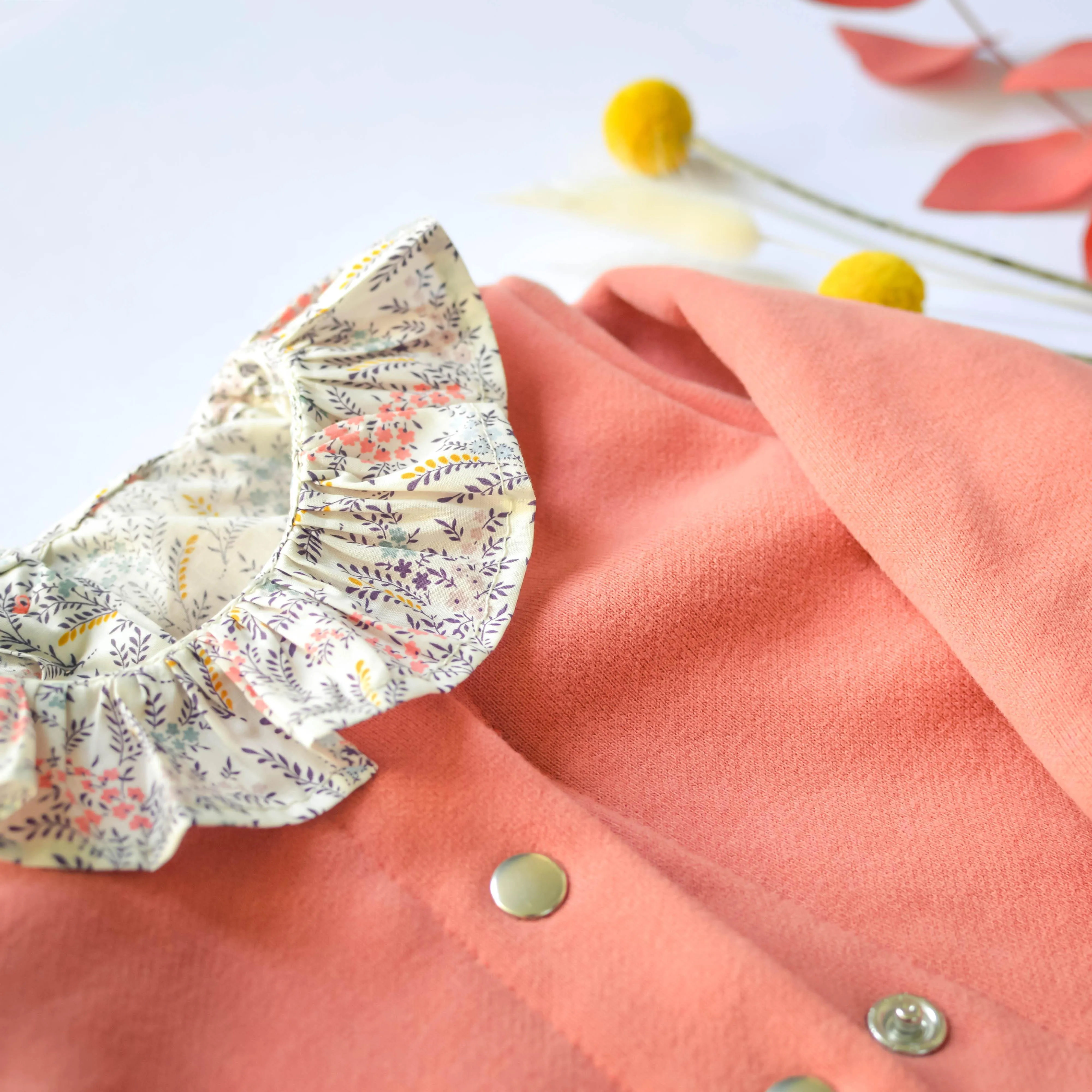 Gilet Baby et Mini MONCEAU Patron de couture Pochette