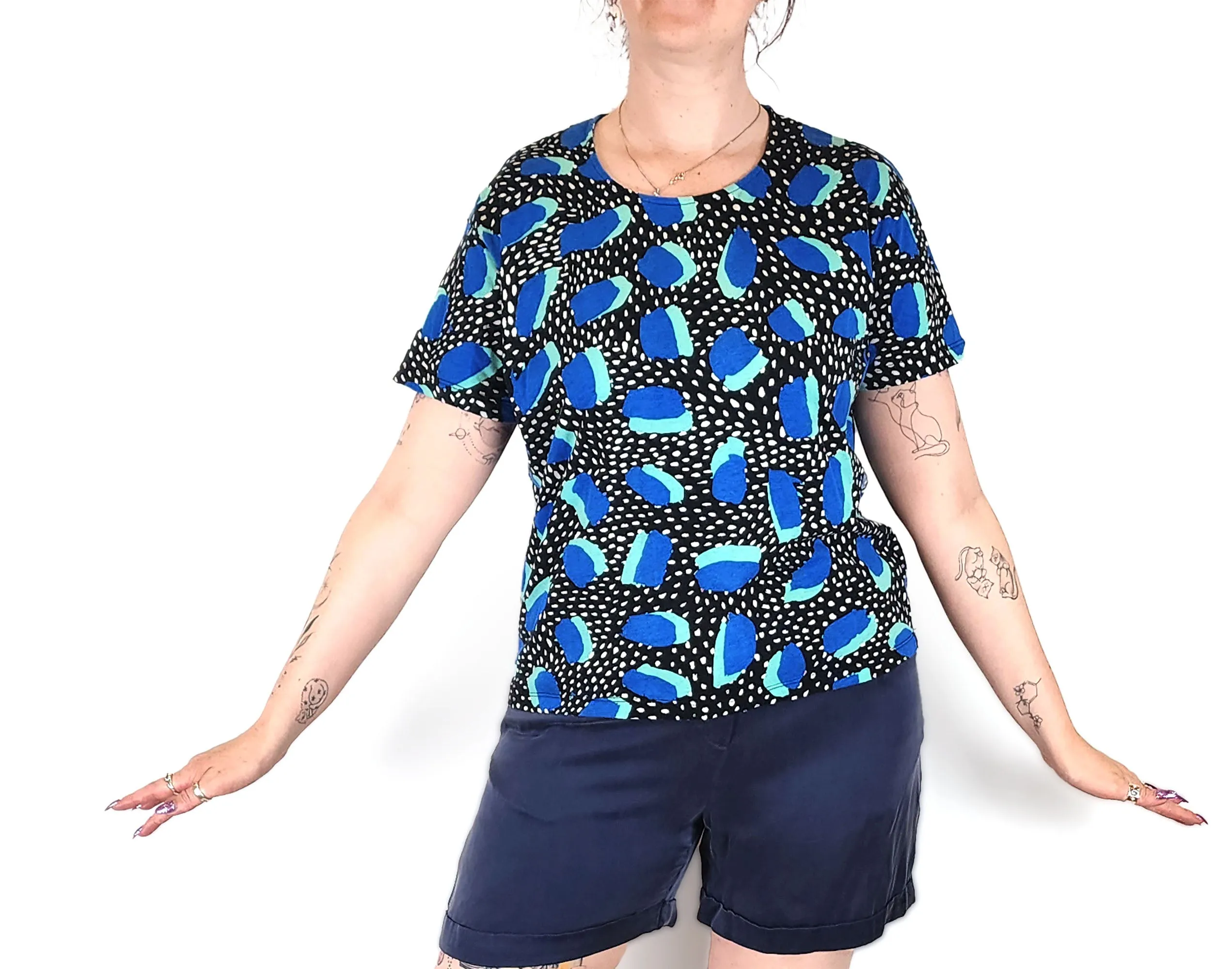 Gorman unique print t-shirt size 12