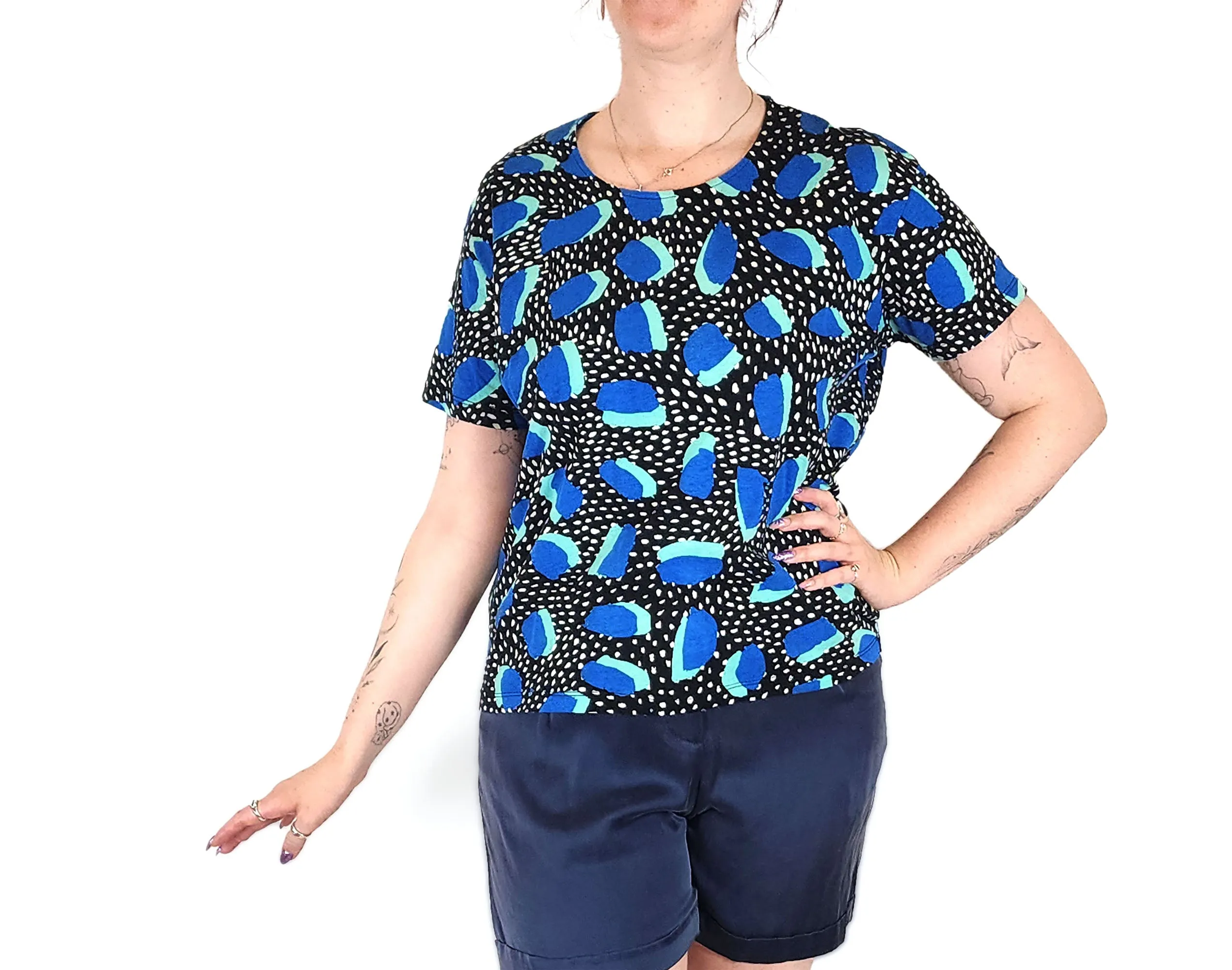 Gorman unique print t-shirt size 12