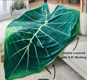 Green Leaf Blanket