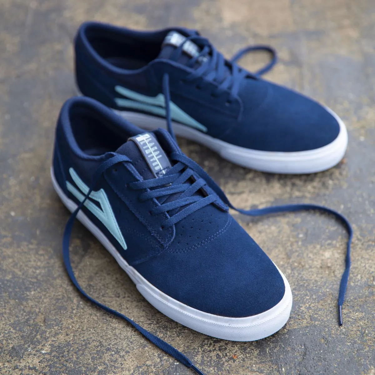 Griffin - Navy Suede