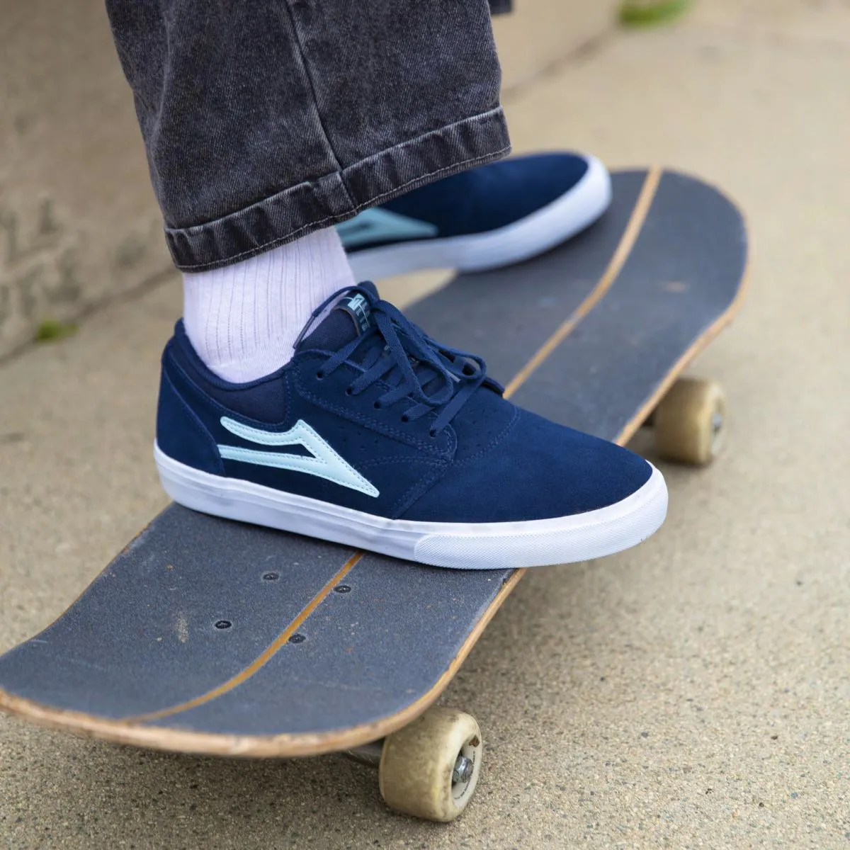 Griffin - Navy Suede