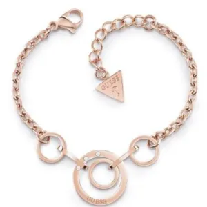 Guess Rose Gold Eternal Circles Bracelet