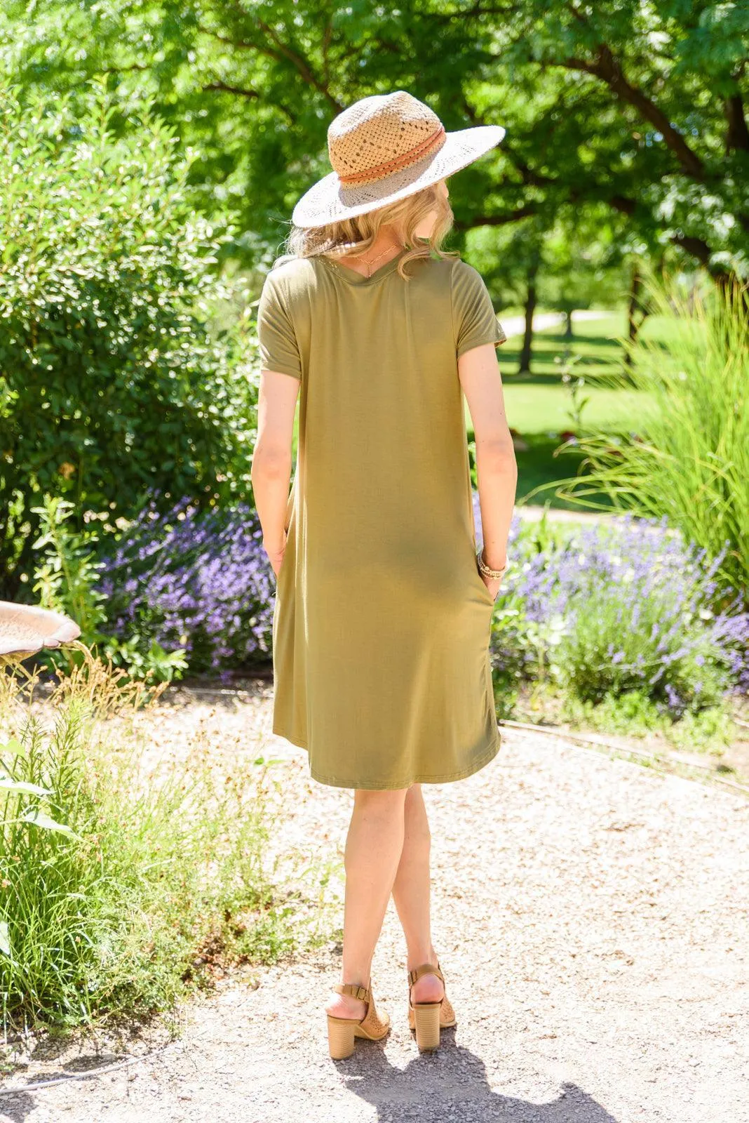 Hazel Blues® | Counting On You T-Shirt Dress