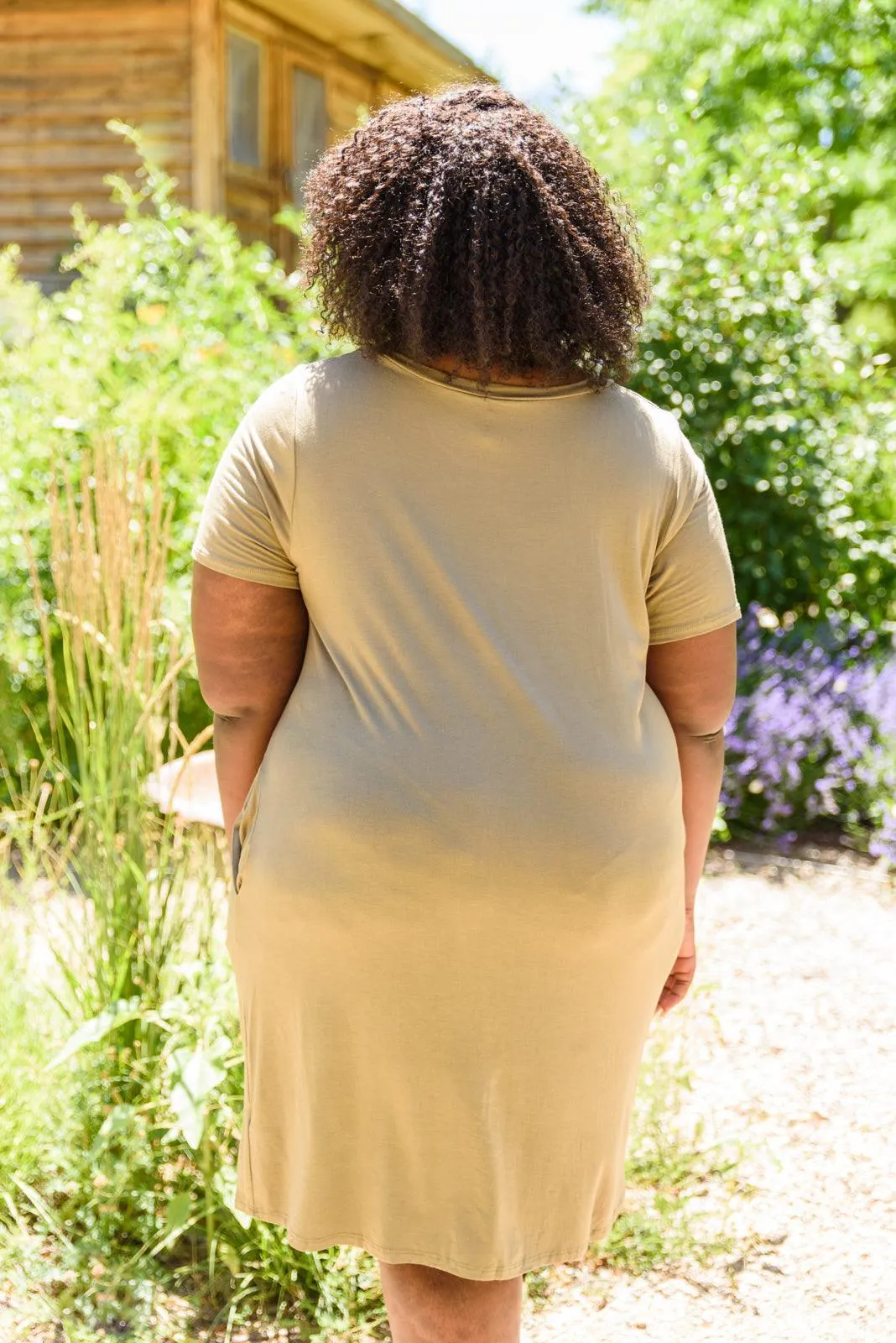 Hazel Blues® | Counting On You T-Shirt Dress
