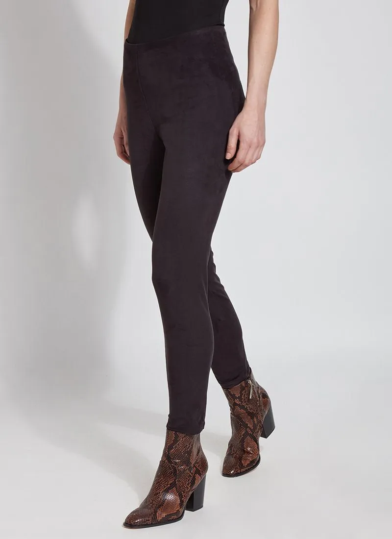 Hi Waist Suede Legging (28.5" Inseam)