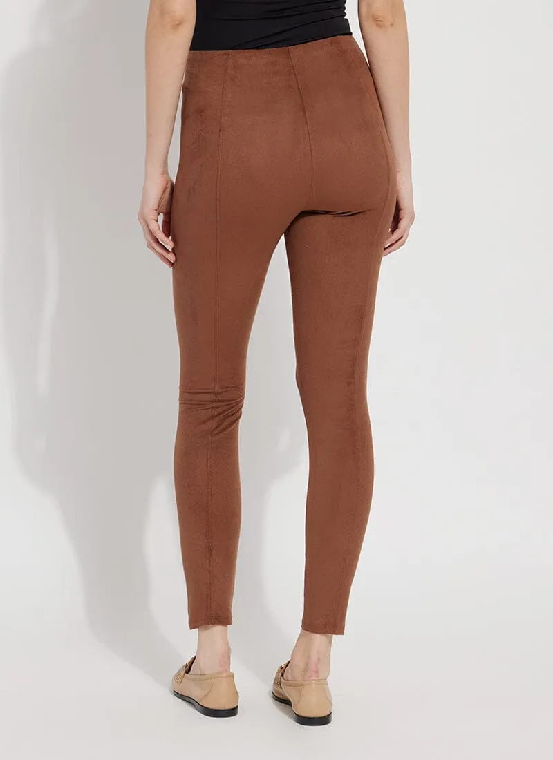 Hi Waist Suede Legging (28.5" Inseam)