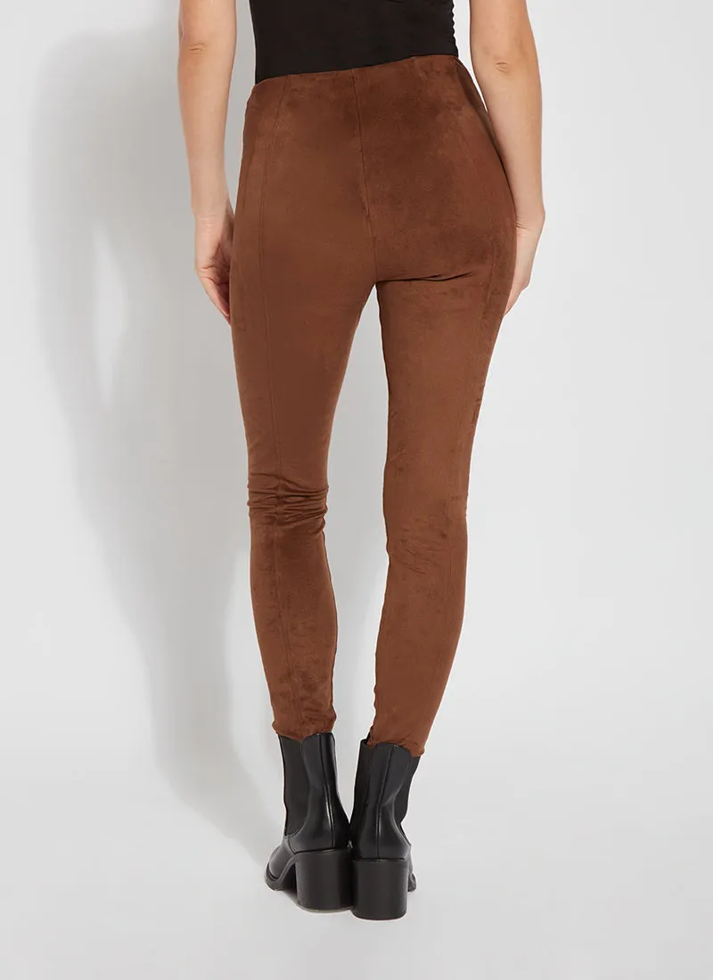 Hi Waist Suede Legging (28.5" Inseam)