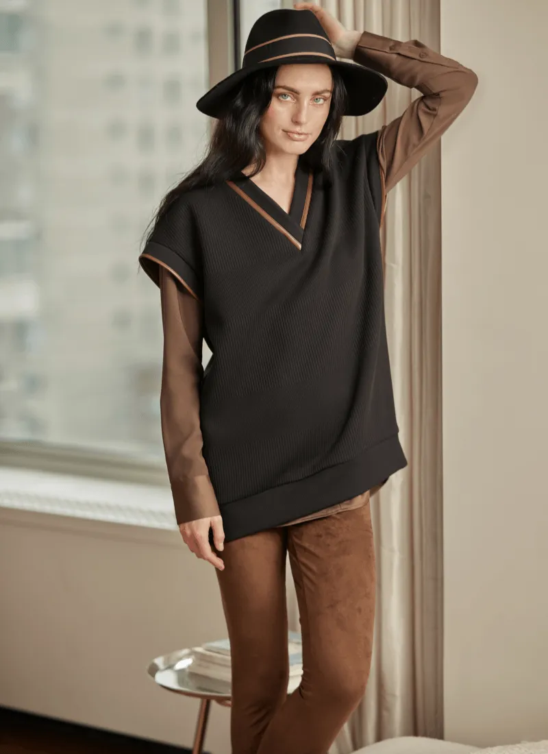 Hi Waist Suede Legging (28.5" Inseam)