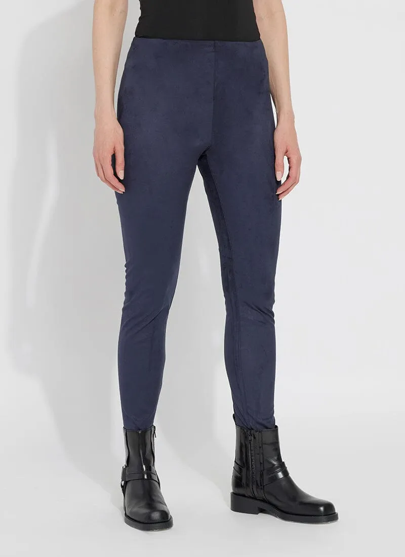 Hi Waist Suede Legging (28.5" Inseam)