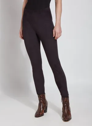 Hi Waist Suede Legging (28.5" Inseam)