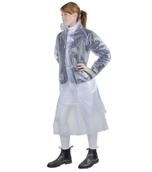 HKM Adults Long Transparent Rain Mac