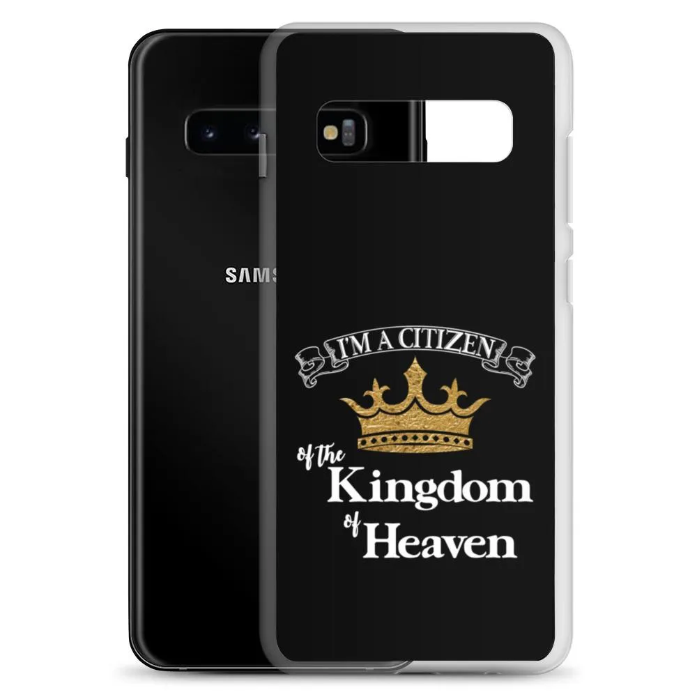 I'm a Citizen, Samsung Black Case, Galaxy S10, S10e, S10 , S20, S20 , S20 Ultra, S21, S21 , S21 Ultra_White-Design