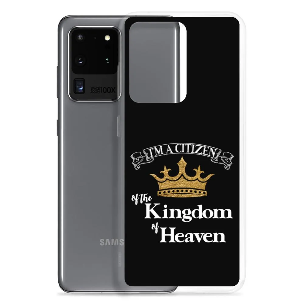 I'm a Citizen, Samsung Black Case, Galaxy S10, S10e, S10 , S20, S20 , S20 Ultra, S21, S21 , S21 Ultra_White-Design