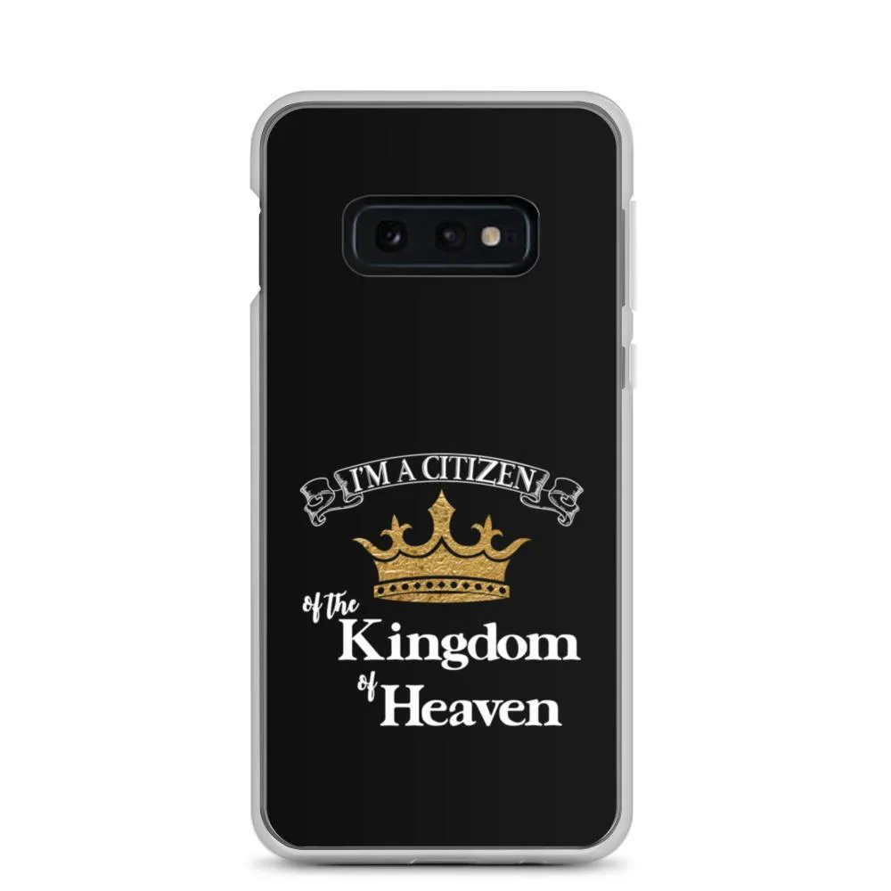 I'm a Citizen, Samsung Black Case, Galaxy S10, S10e, S10 , S20, S20 , S20 Ultra, S21, S21 , S21 Ultra_White-Design