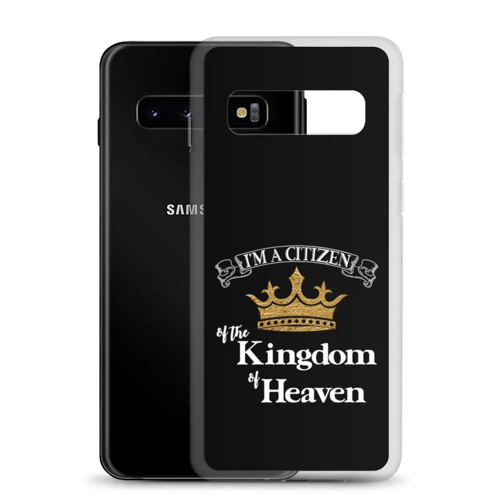 I'm a Citizen, Samsung Black Case, Galaxy S10, S10e, S10 , S20, S20 , S20 Ultra, S21, S21 , S21 Ultra_White-Design