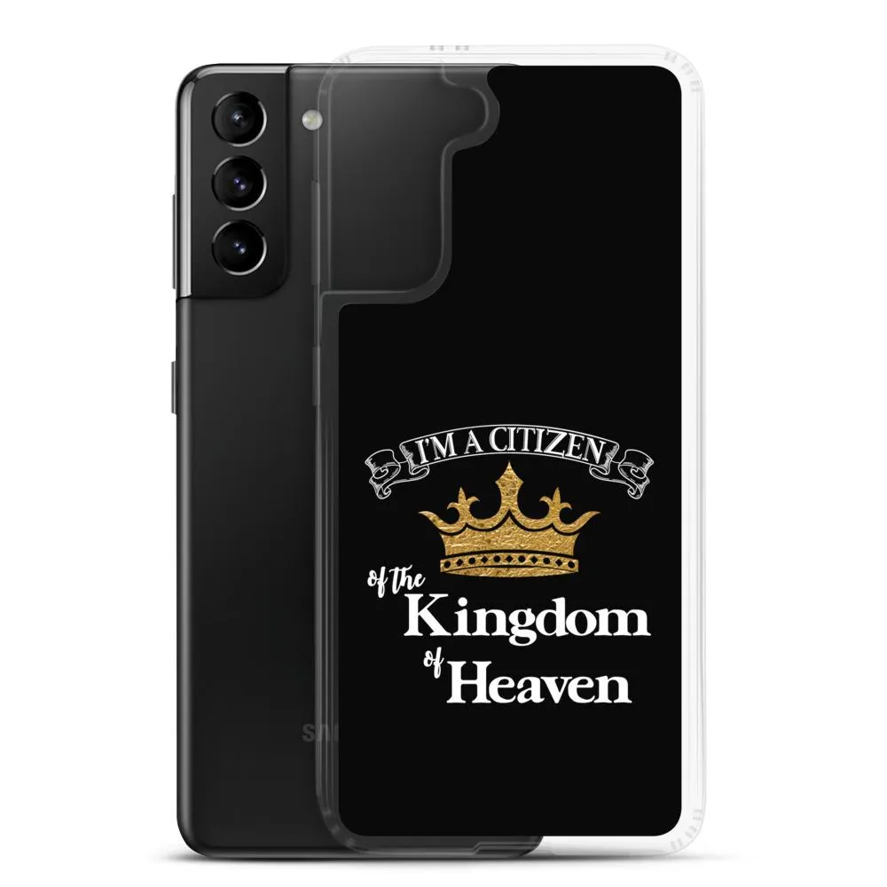 I'm a Citizen, Samsung Black Case, Galaxy S10, S10e, S10 , S20, S20 , S20 Ultra, S21, S21 , S21 Ultra_White-Design