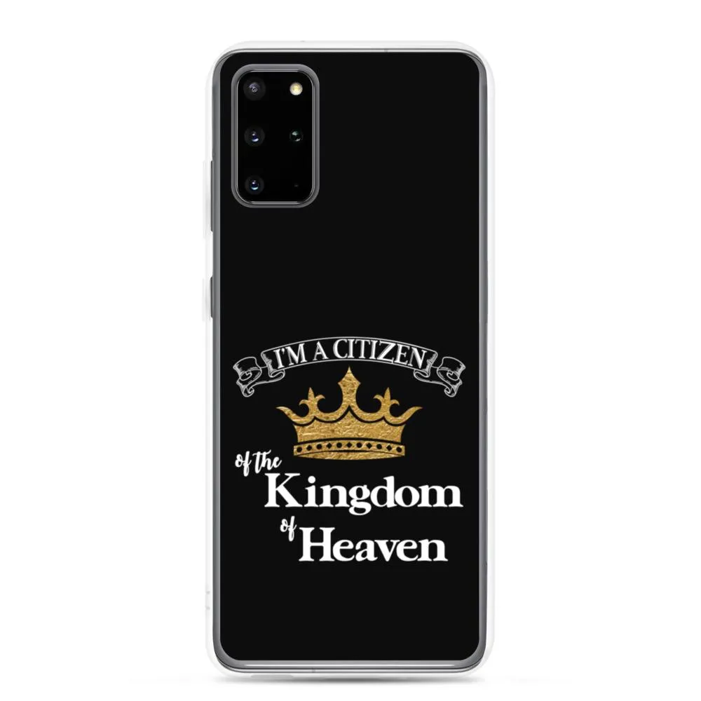 I'm a Citizen, Samsung Black Case, Galaxy S10, S10e, S10 , S20, S20 , S20 Ultra, S21, S21 , S21 Ultra_White-Design