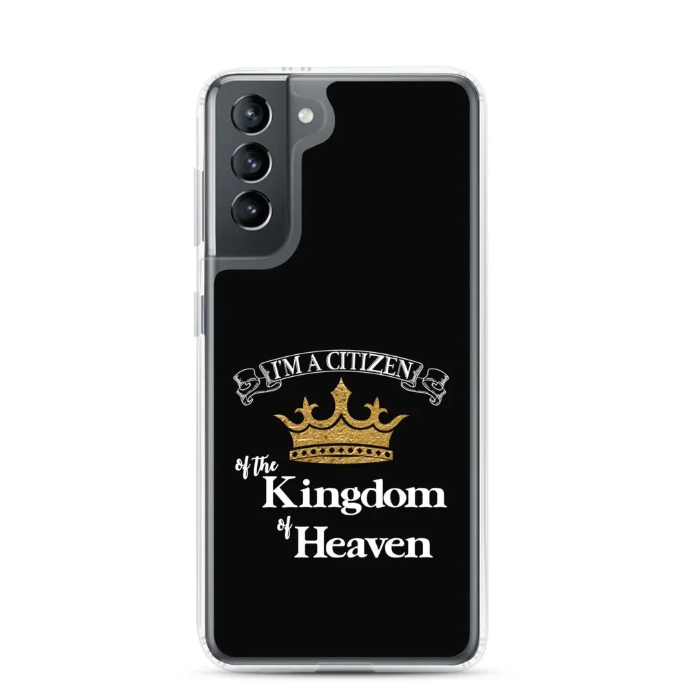 I'm a Citizen, Samsung Black Case, Galaxy S10, S10e, S10 , S20, S20 , S20 Ultra, S21, S21 , S21 Ultra_White-Design