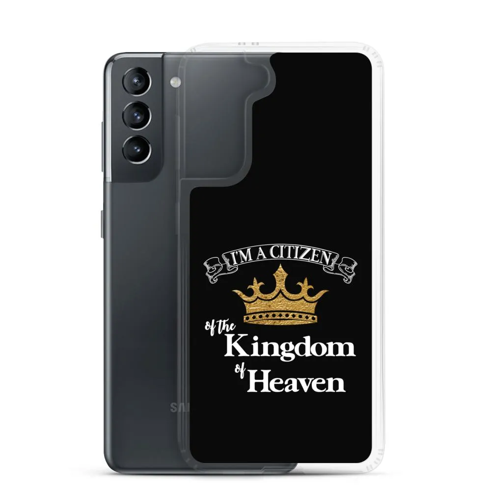 I'm a Citizen, Samsung Black Case, Galaxy S10, S10e, S10 , S20, S20 , S20 Ultra, S21, S21 , S21 Ultra_White-Design