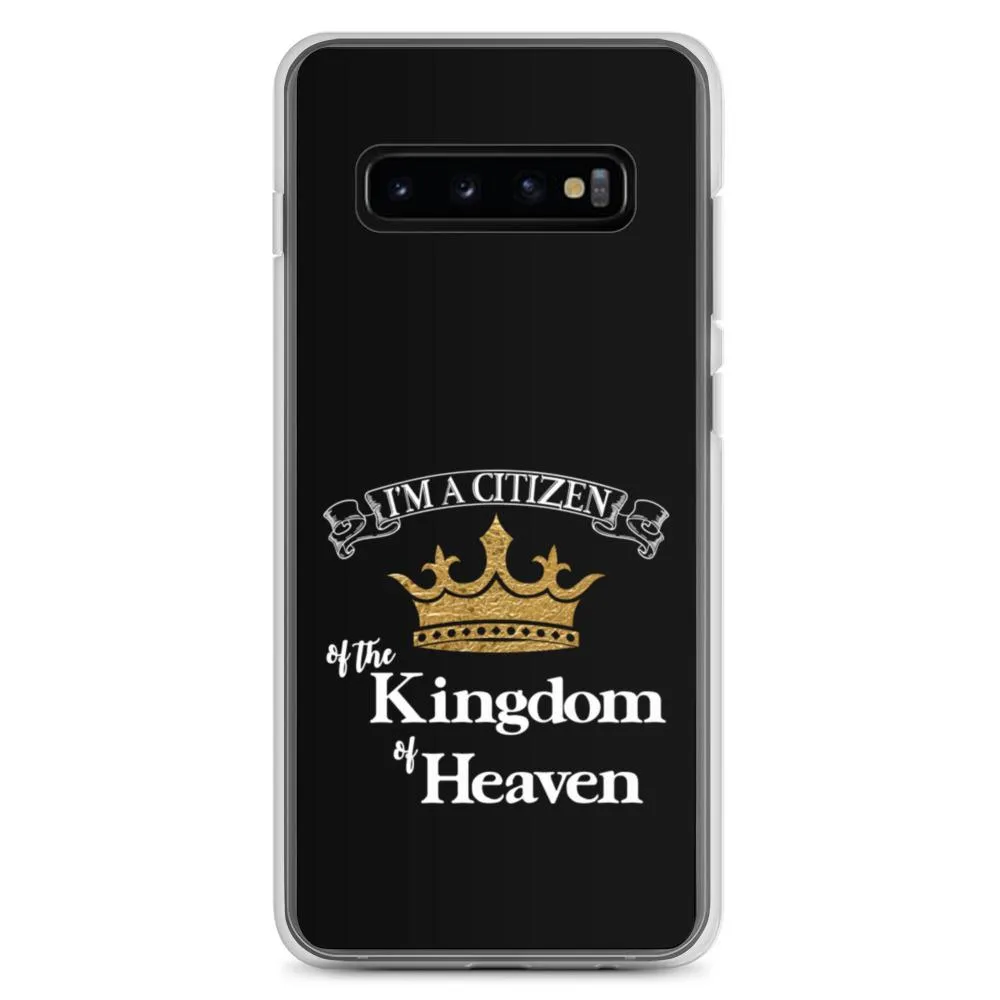 I'm a Citizen, Samsung Black Case, Galaxy S10, S10e, S10 , S20, S20 , S20 Ultra, S21, S21 , S21 Ultra_White-Design