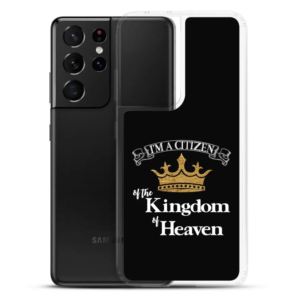 I'm a Citizen, Samsung Black Case, Galaxy S10, S10e, S10 , S20, S20 , S20 Ultra, S21, S21 , S21 Ultra_White-Design