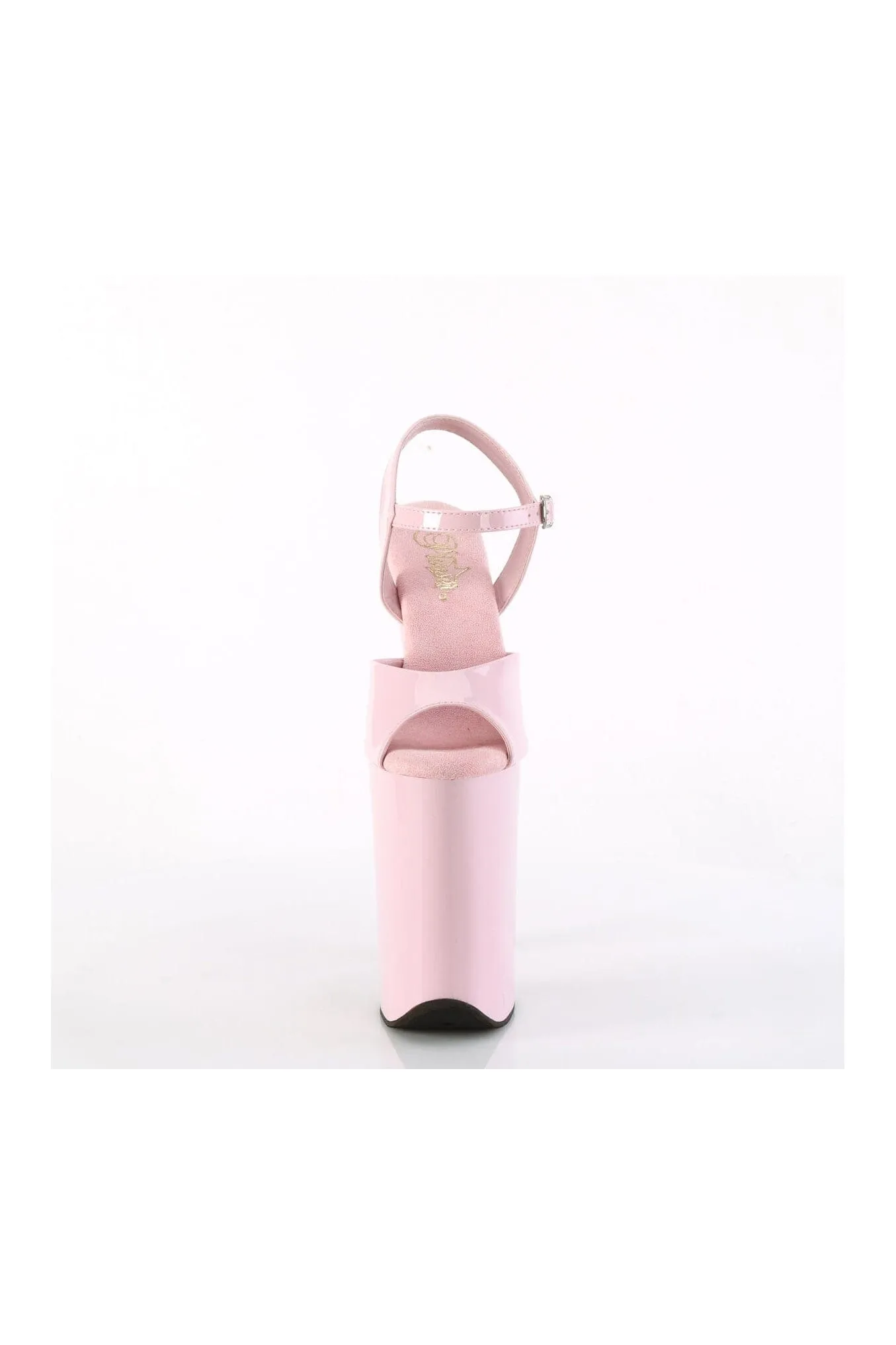 INFINITY-909 Pink Patent Sandal