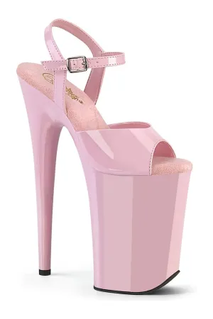 INFINITY-909 Pink Patent Sandal