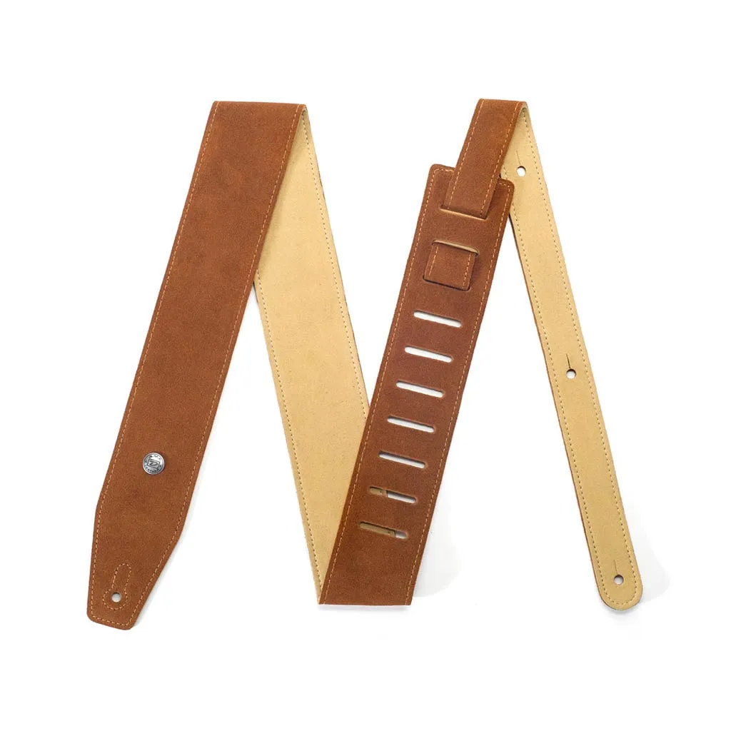 Jim Dunlop BMF-S03 Suede Guitar Strap, Oak