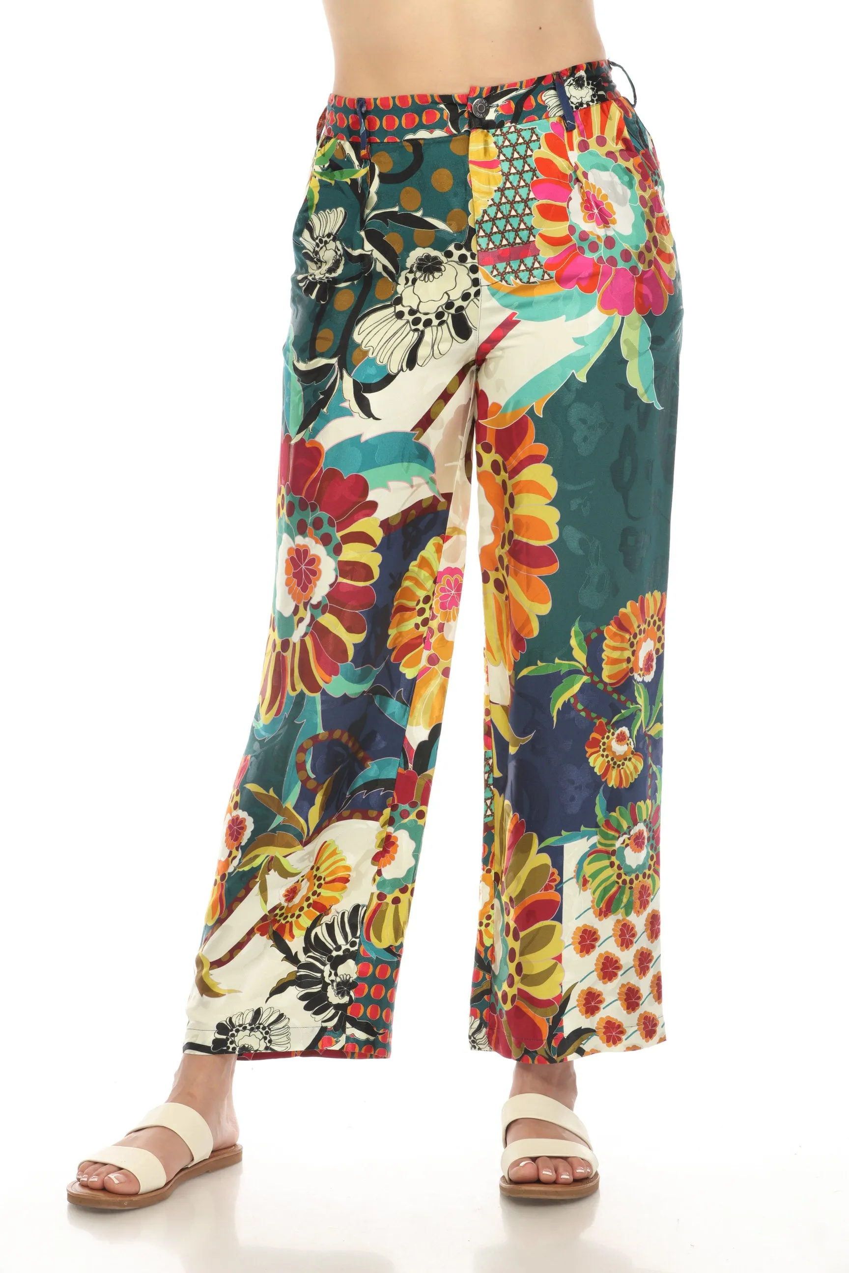 Johnny Was Kimbra Roda Pants Boho Chic C62823A9