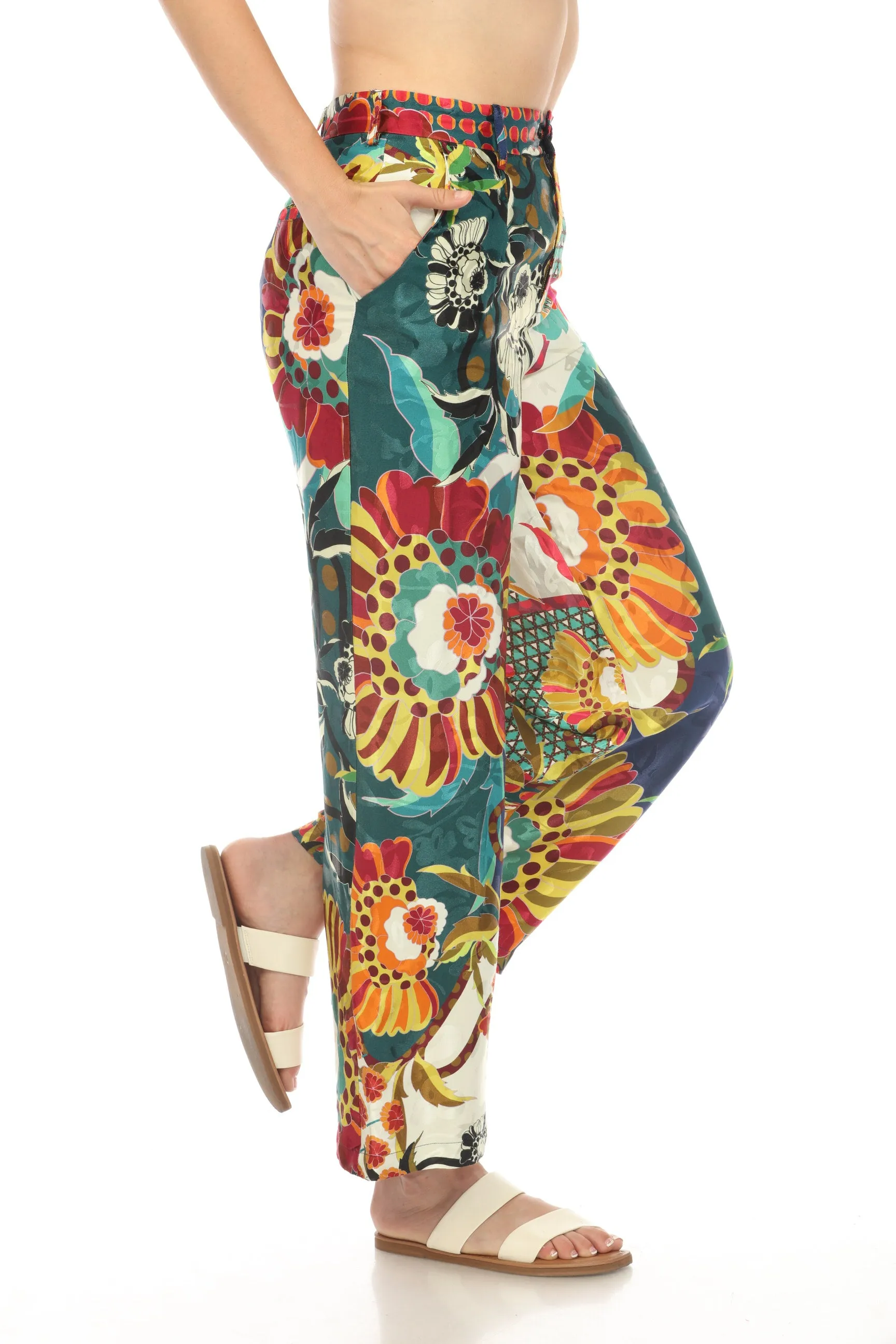 Johnny Was Kimbra Roda Pants Boho Chic C62823A9