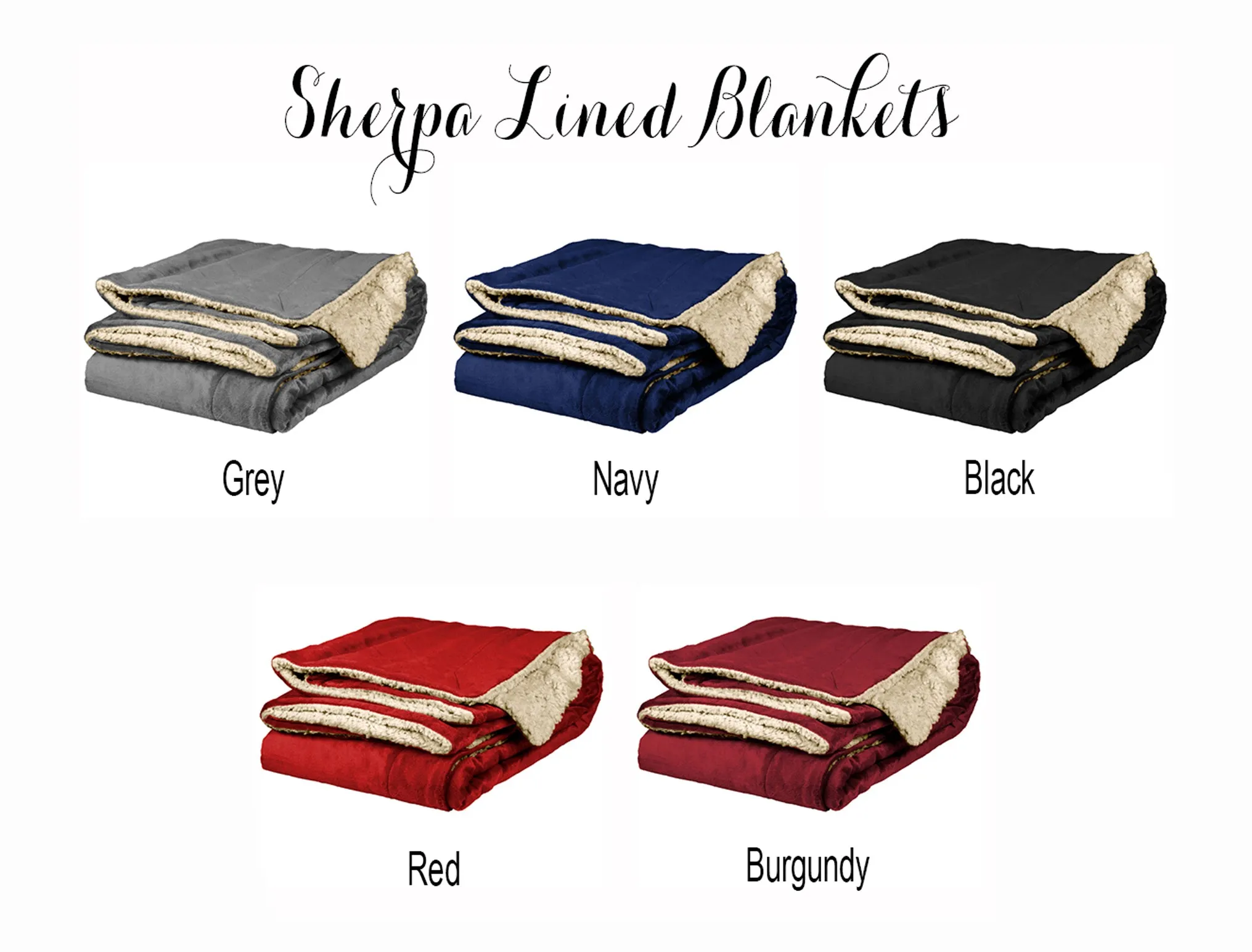 Kappa Alpha Order Sherpa Lined Blanket