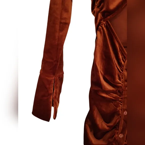 Lacausa Mini Dress Open Front