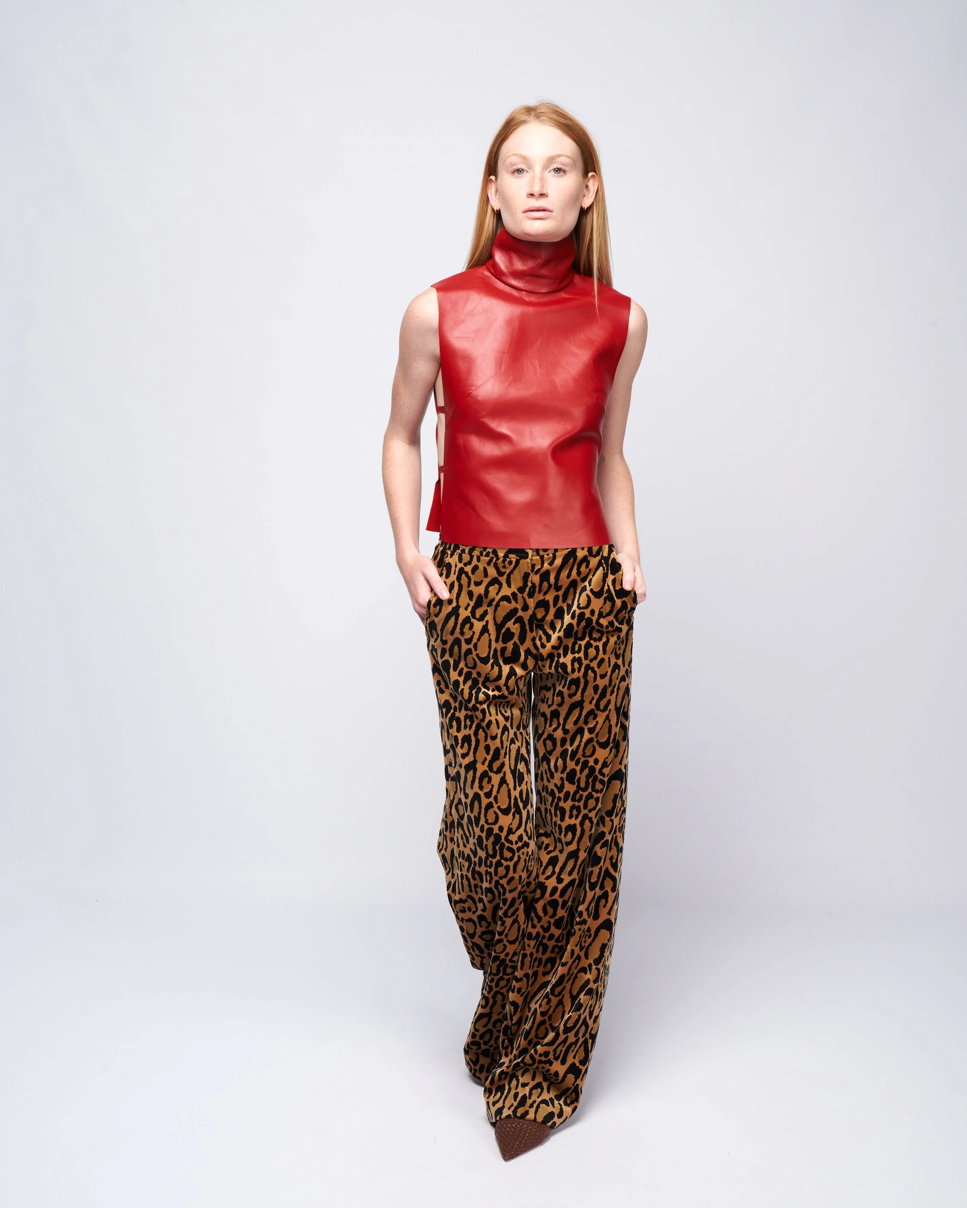 larma top - red
