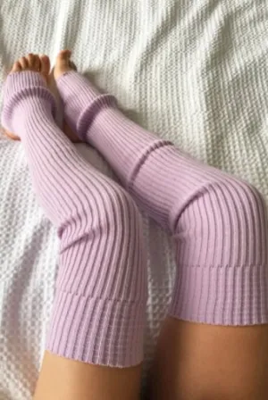 Leg Warmers - Lilac