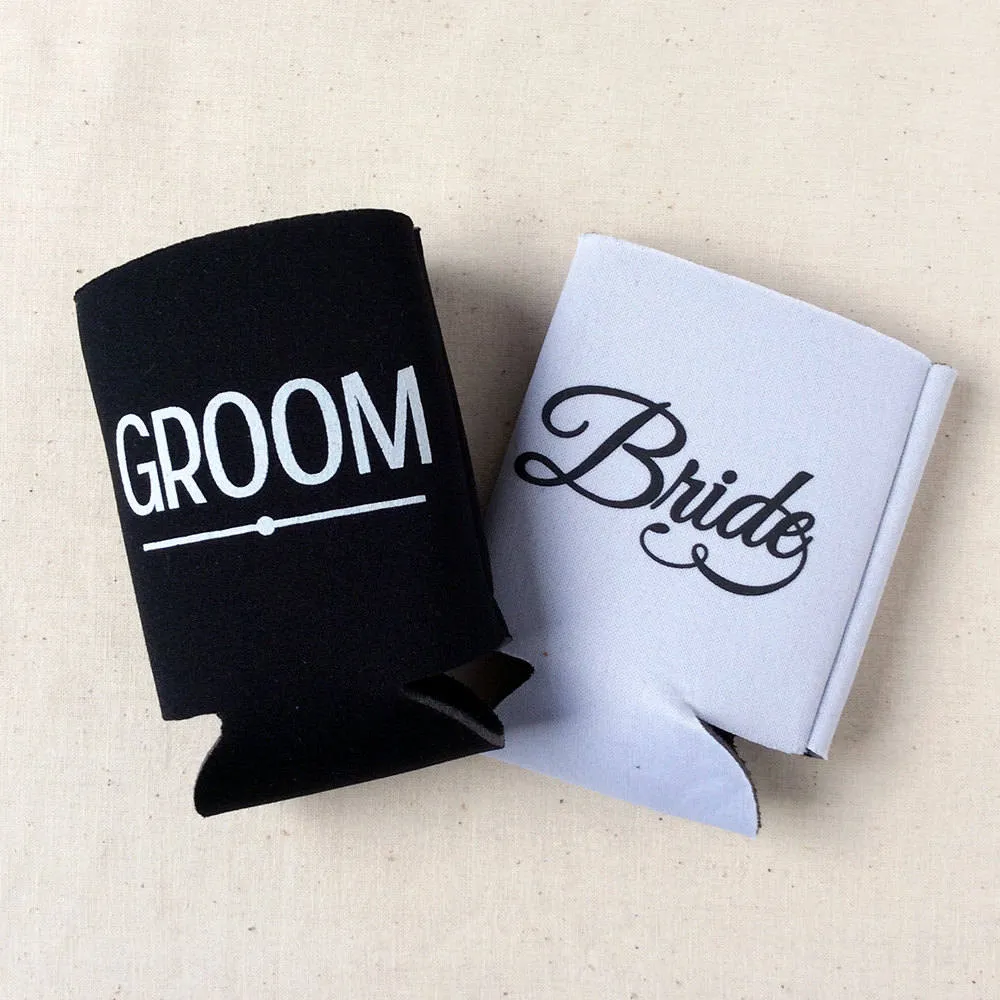 Let The Adventure Begin - Wedding Can Cooler #135R