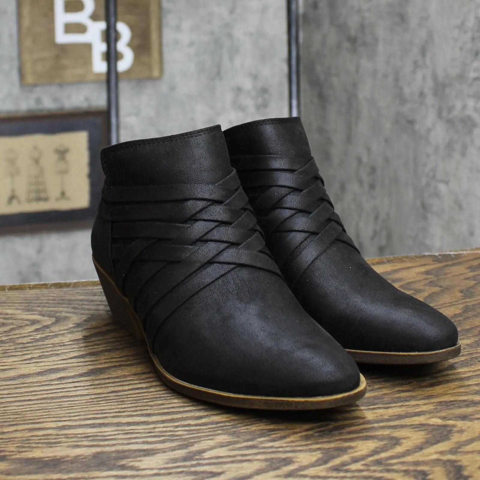 Lifestride Womens Prairie Black Booties G7442S1 Black 8W