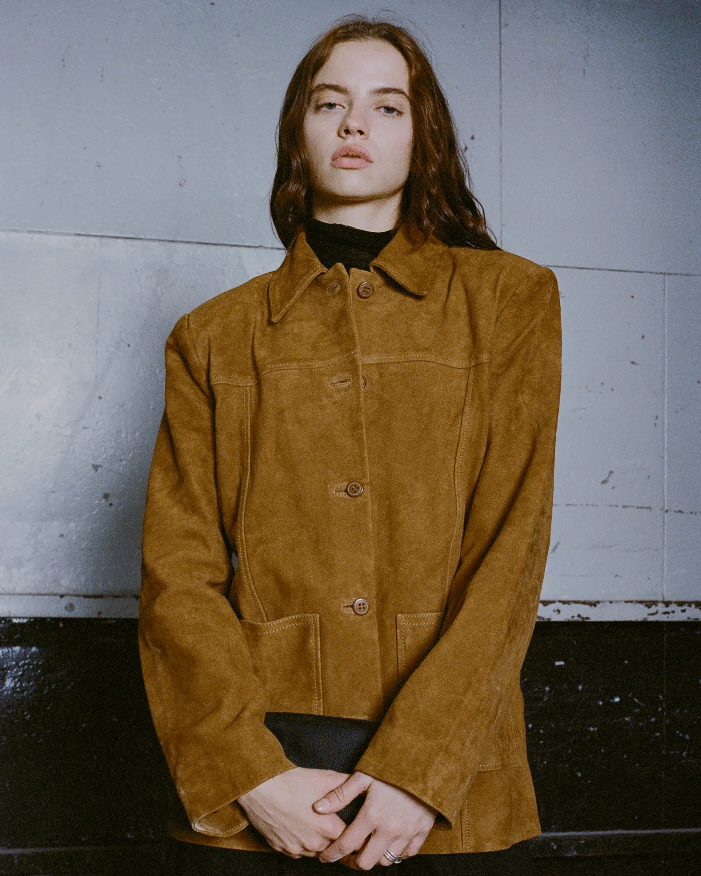 Lincoln Suede Shirt Jacket Topanga Canyon