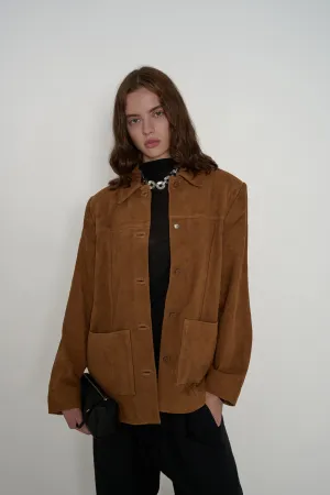 Lincoln Suede Shirt Jacket Topanga Canyon