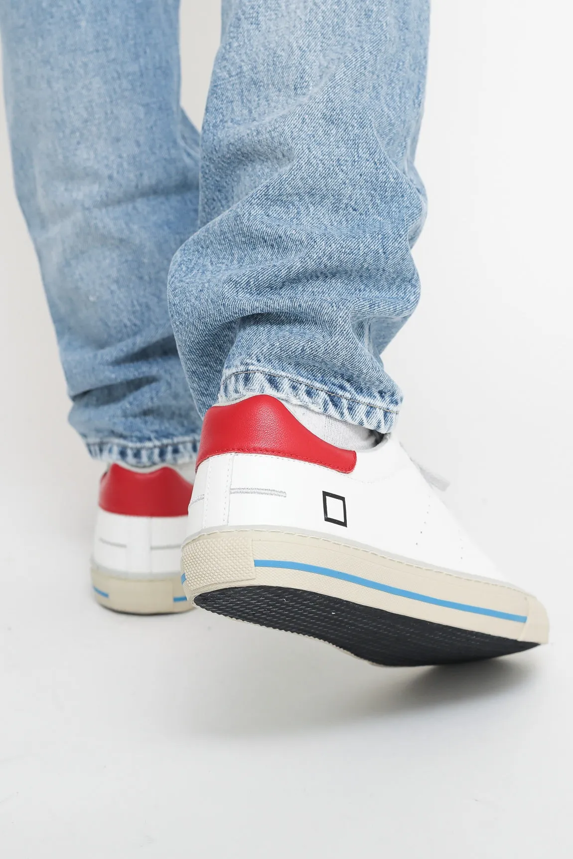 Linea Calf - White - Red