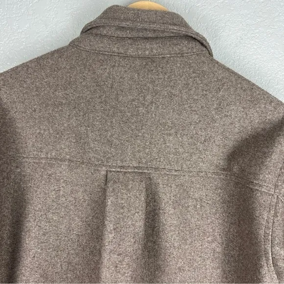 Love Tree Fleece Oversized Shacket, Coco Brown L - Fall, Autumn, Jacket, Tan