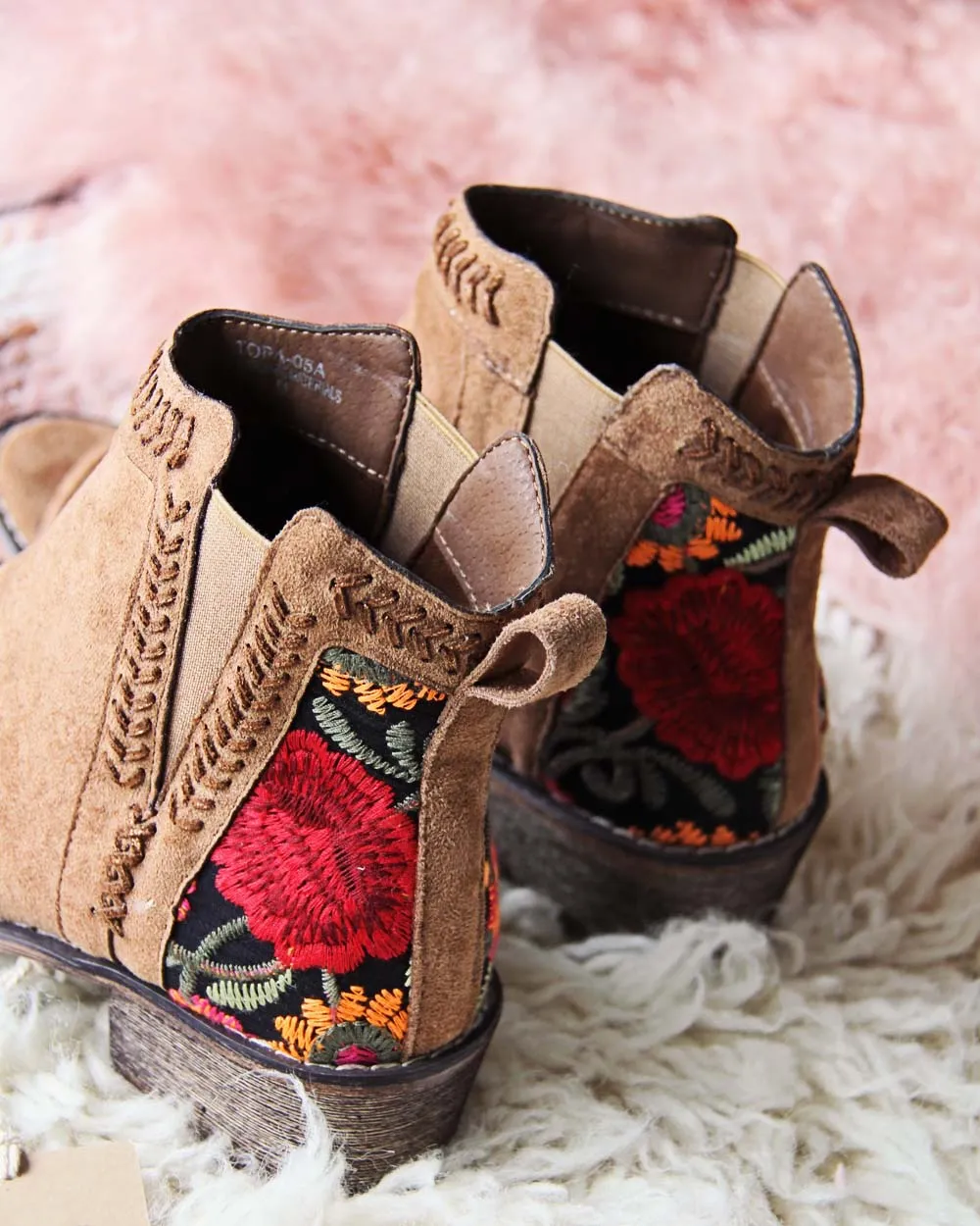 Lovell Peep Toe Booties