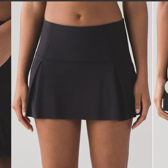 Lululemon Lost In Pace SkirtBlack size 6