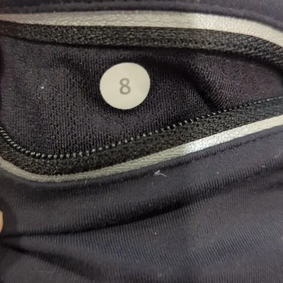Lululemon Run: Speed Short *Reflective Black
