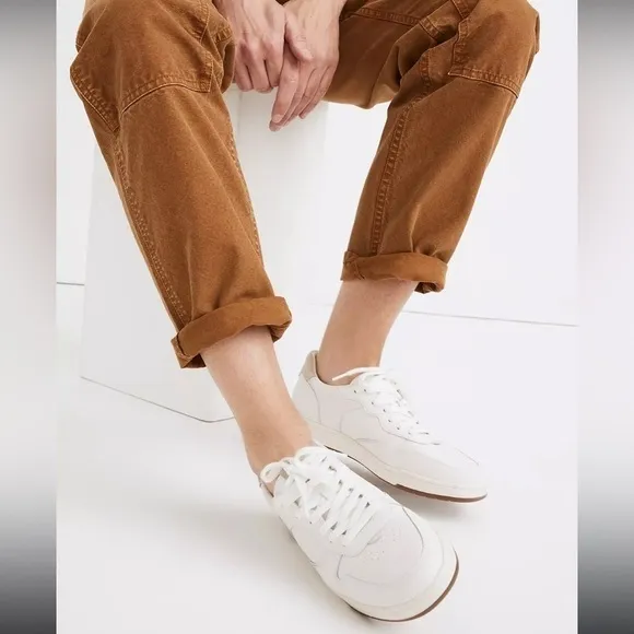 Madewell Court Sneakers in Colorblock Leather and Suede MC141 9