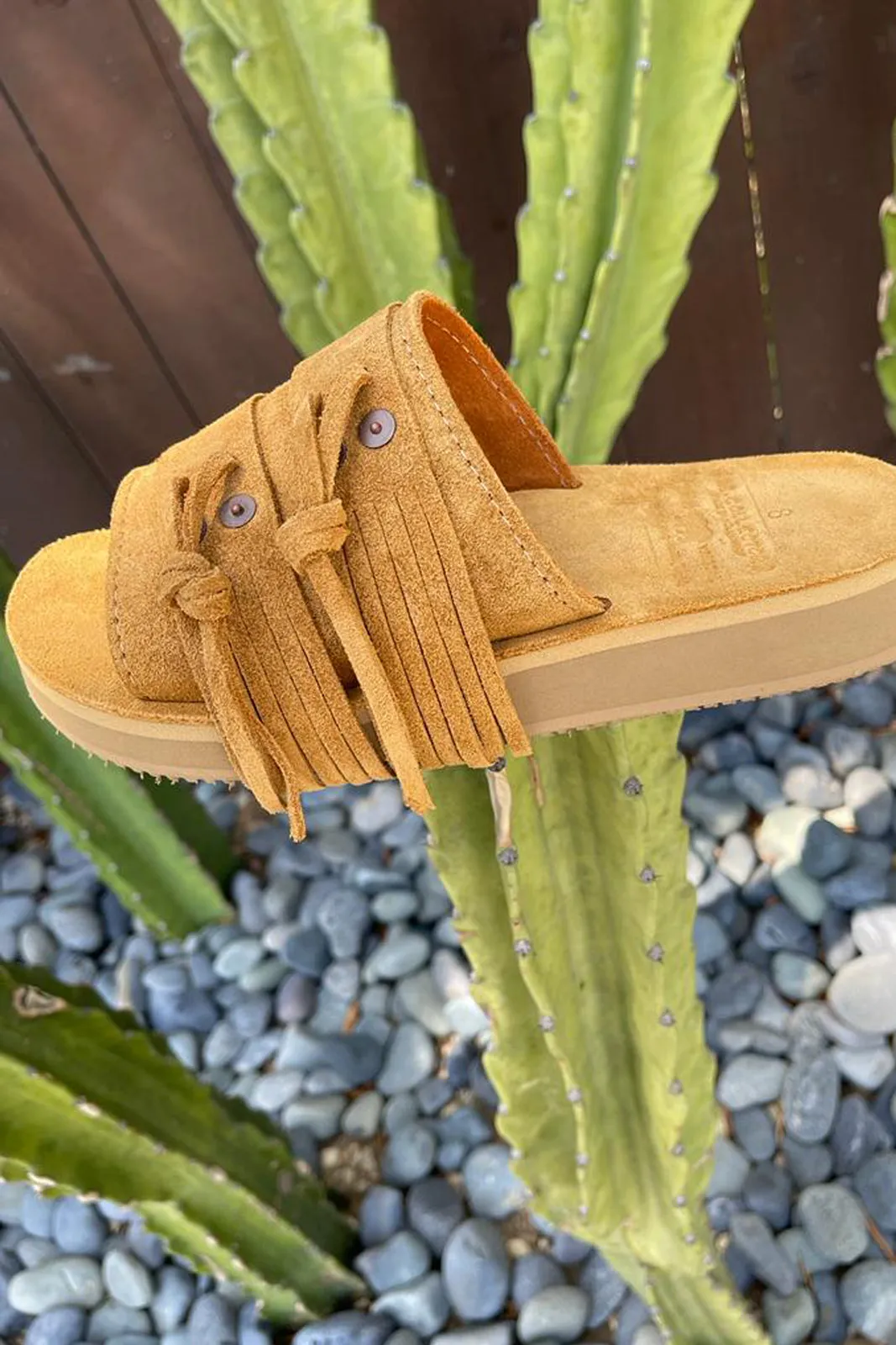 Men's Cherokee Suede Camel Sandal