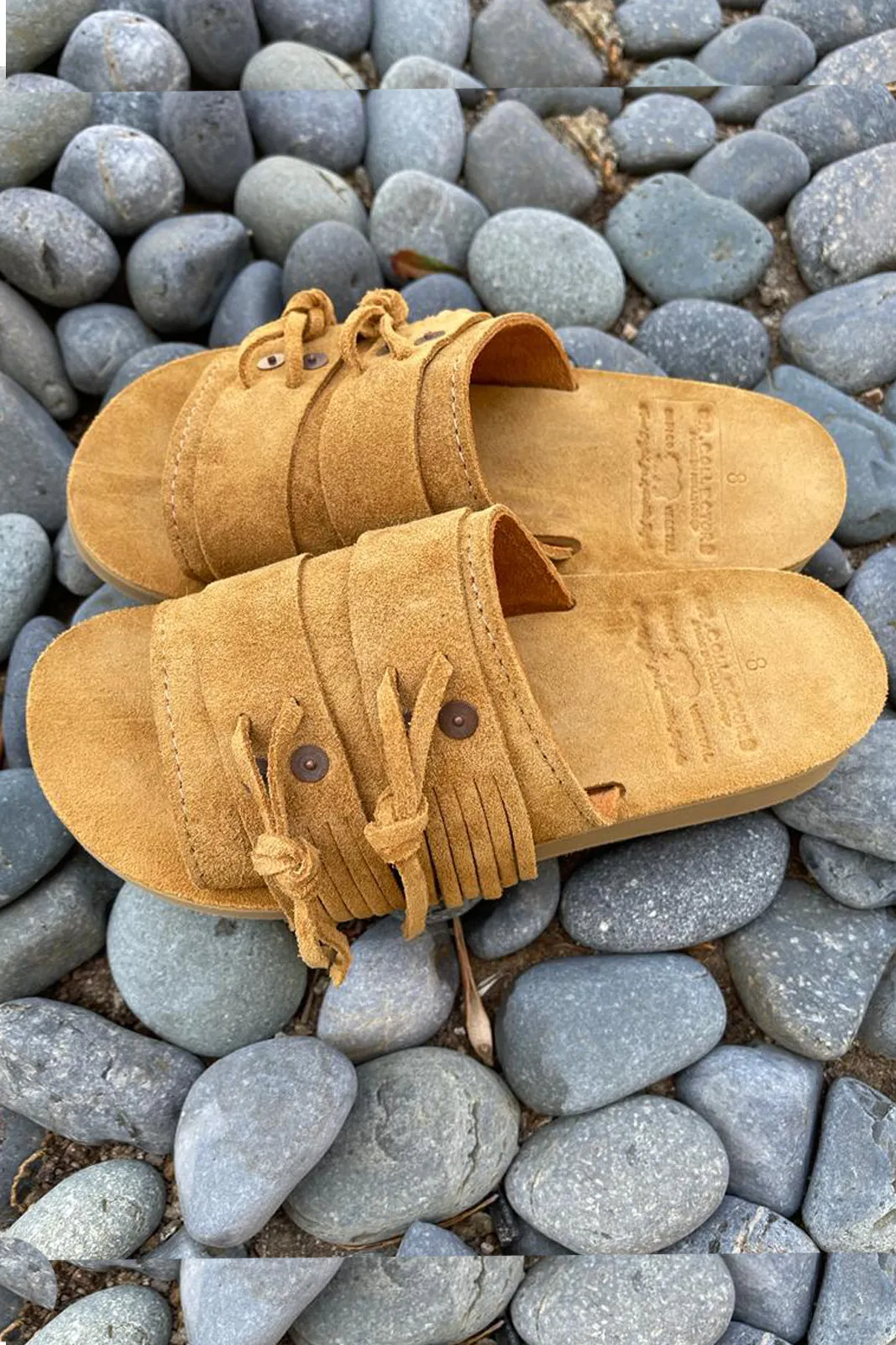 Men's Cherokee Suede Camel Sandal