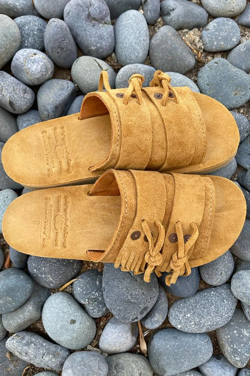 Men's Cherokee Suede Camel Sandal