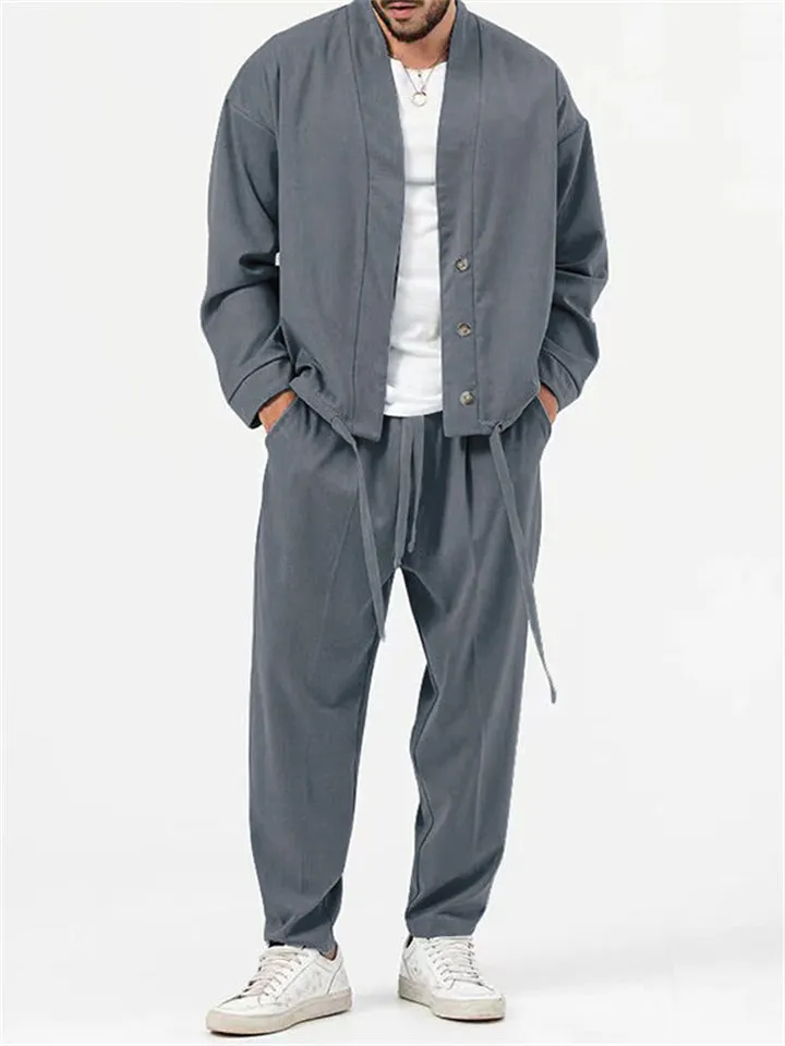 Men's Cozy Oversized Holiday Sets