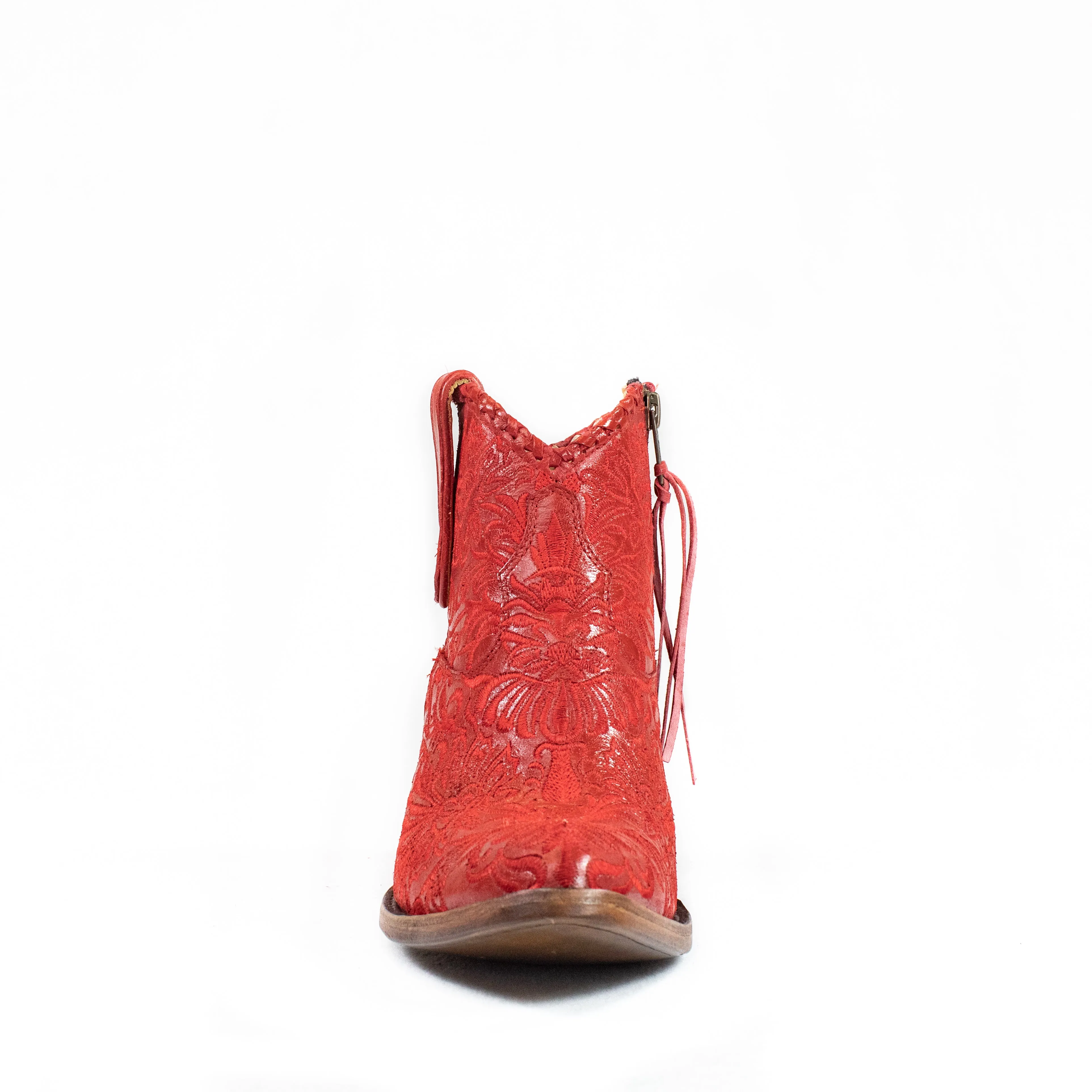 Mila - Almond Toe - Red